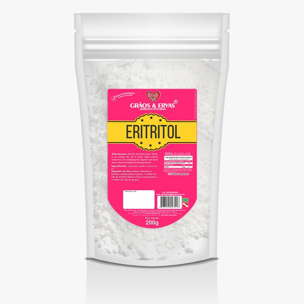 Eritritol Grãos&Ervas