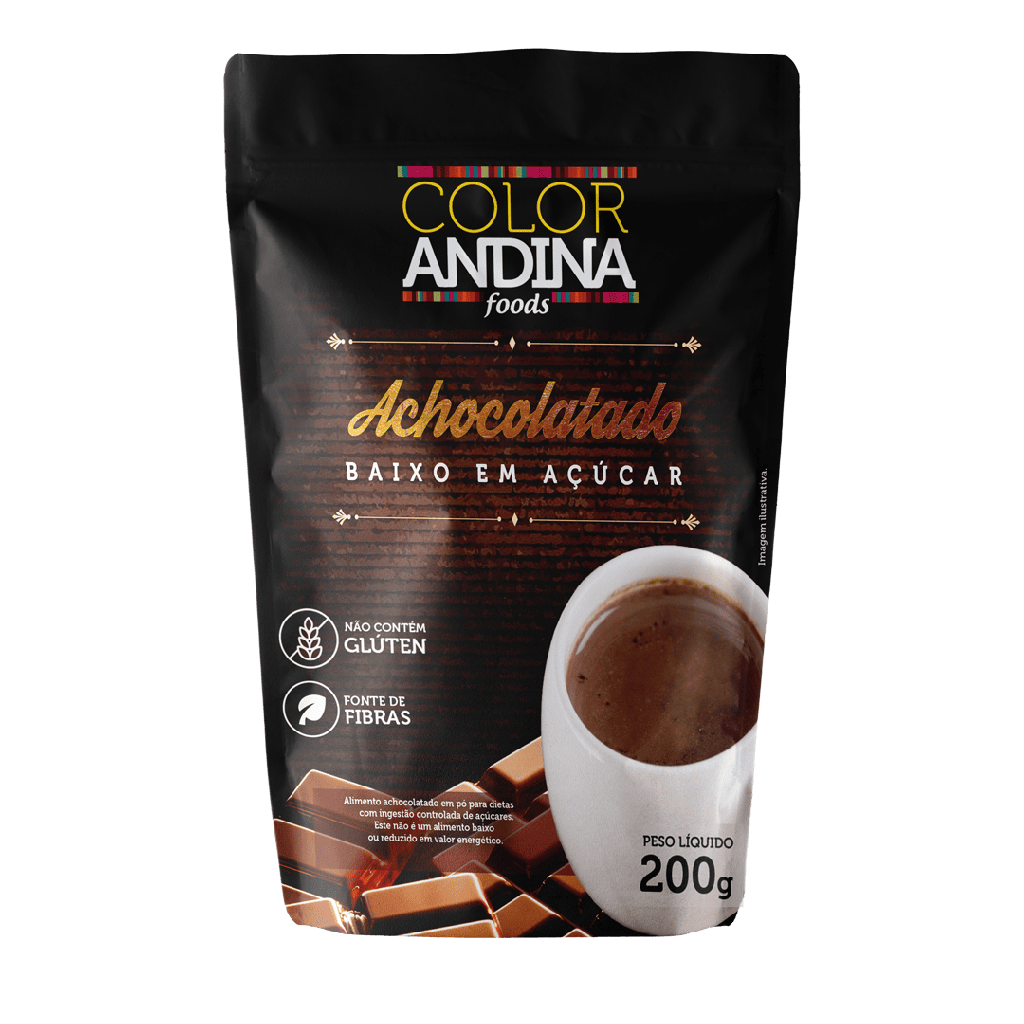 Achocolatado baixo em açúcar - Color Andina