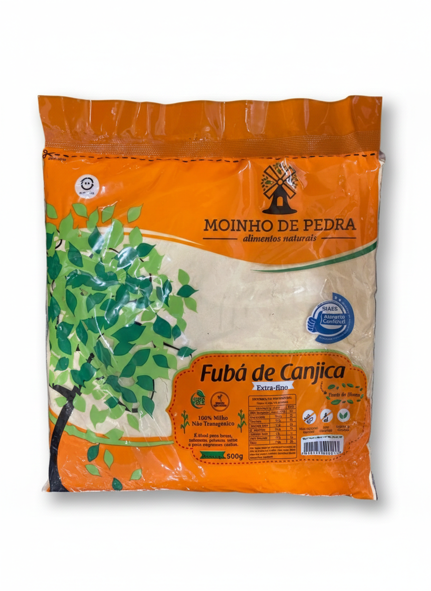 Fubá de Canjica extra fino - Moinho de Pedra 