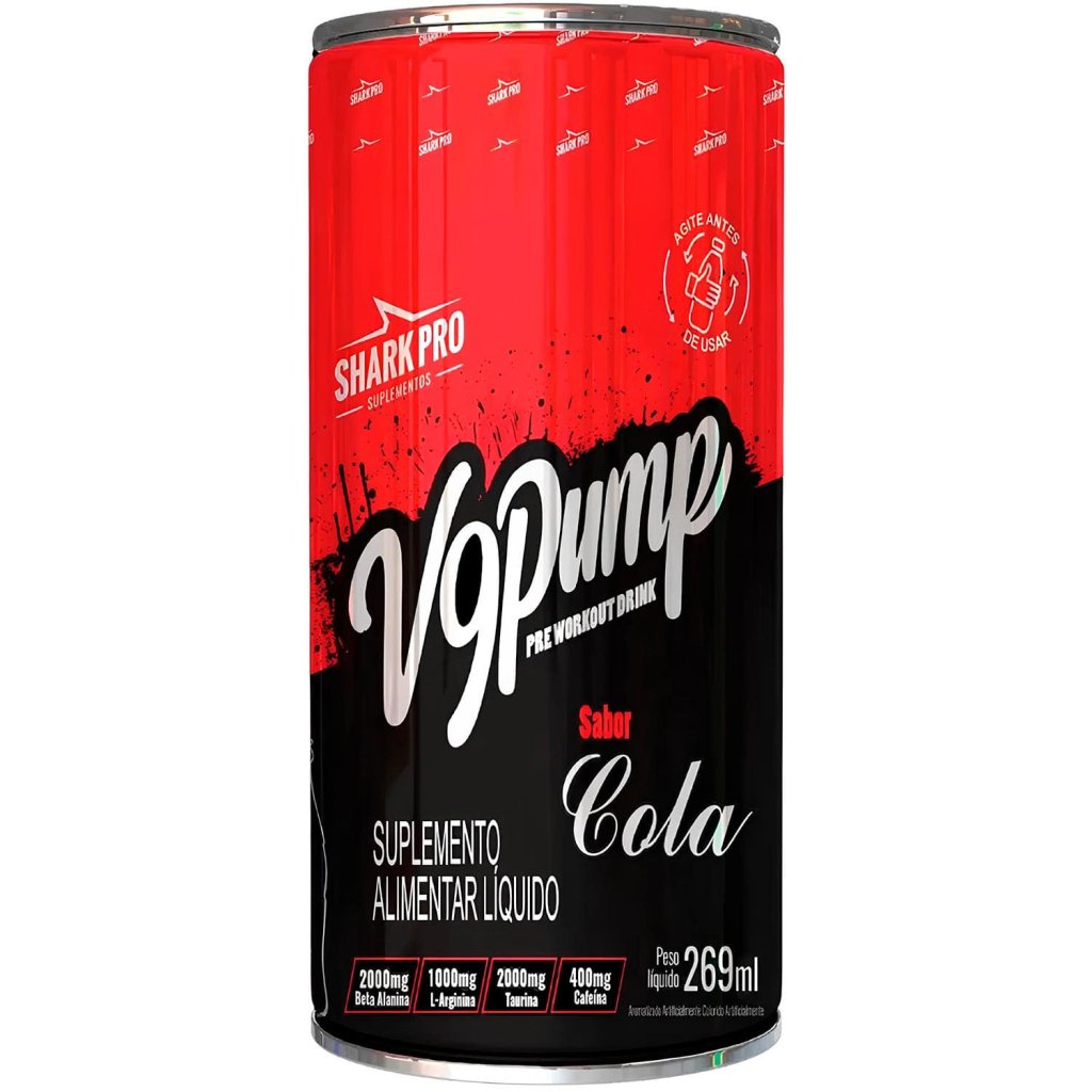 V9 Pump Bebida Energética - Shark Pro