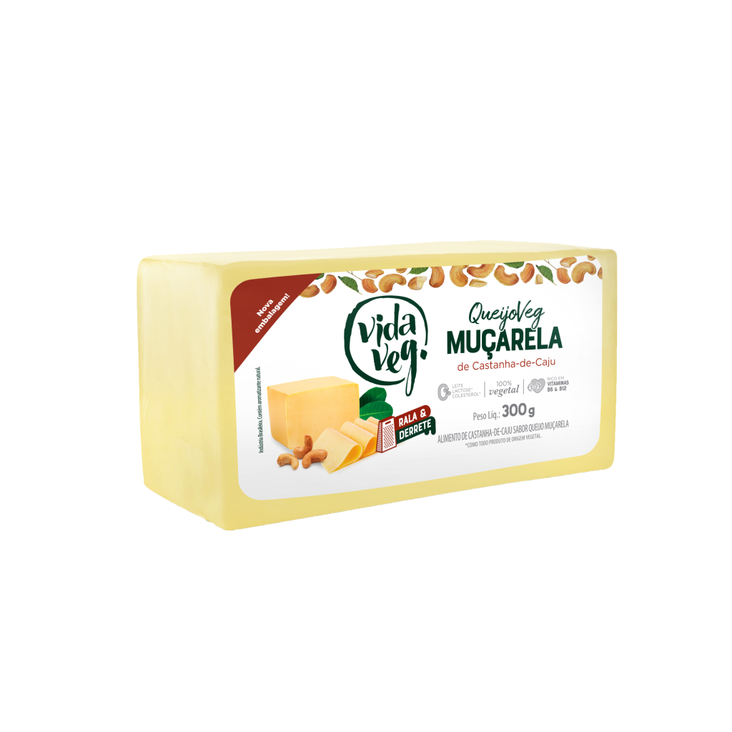 Queijo de castanha de Caju - Vida Veg 
