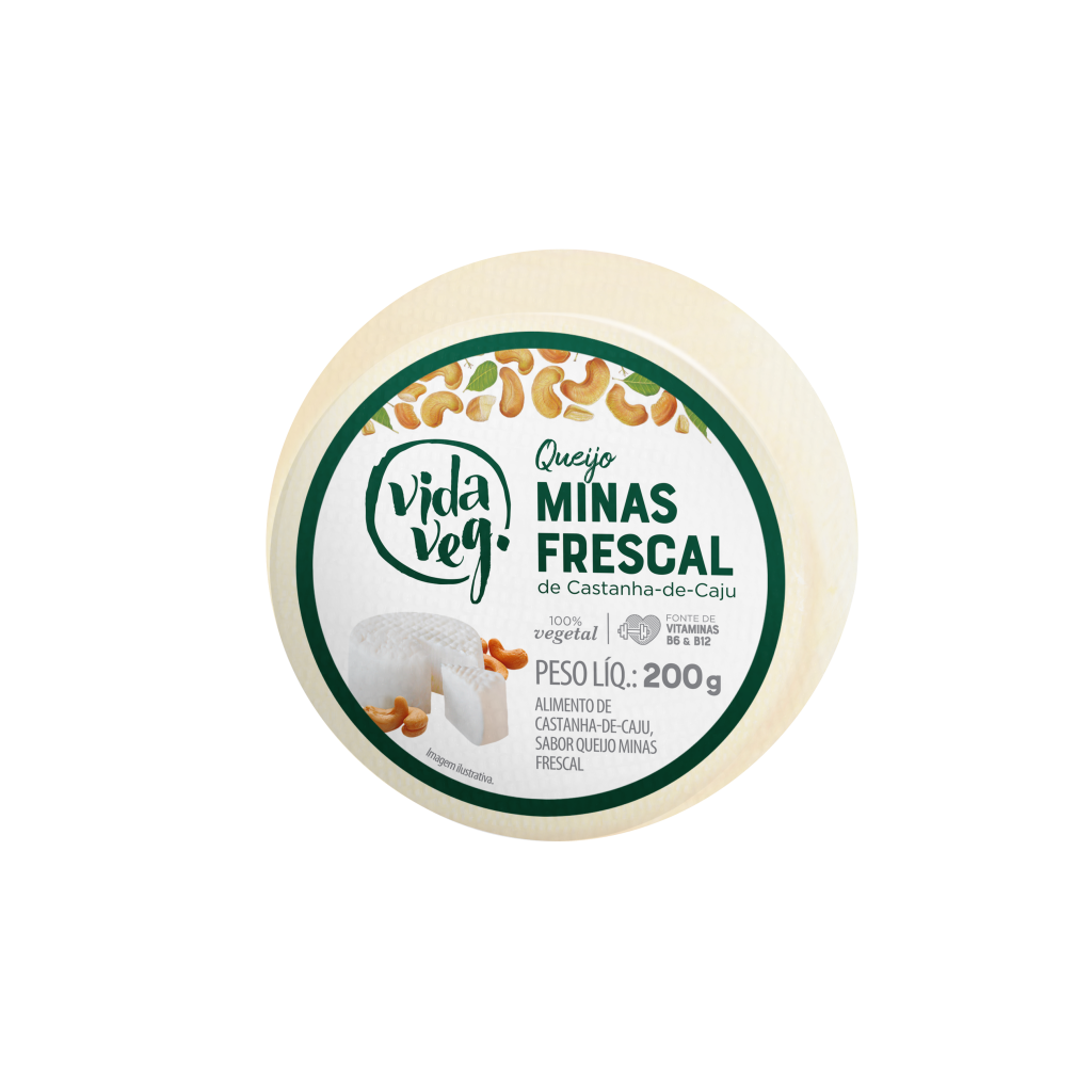 Queijo Frescal de castanha de caju - Vida Veg 
