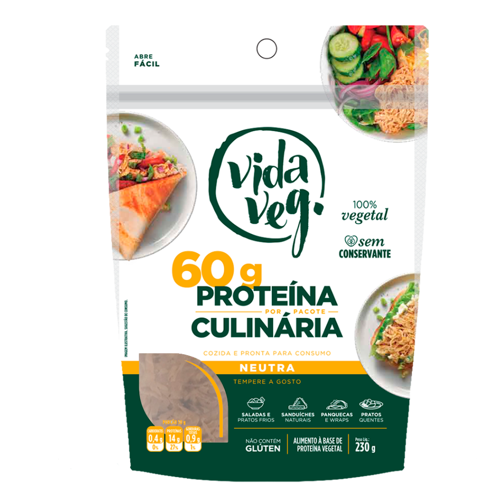 Proteína Culinária Neutra - Vida Veg 