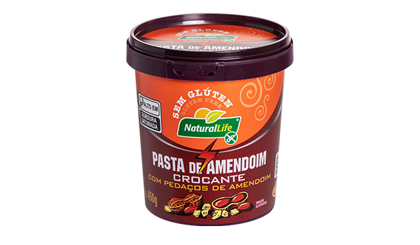 Pasta de Amendoim Integral Crocante - NaturalLife