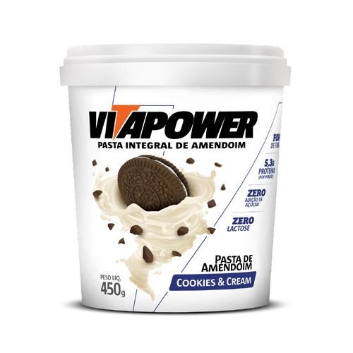Pasta Integral de Amendoim - VitaPower