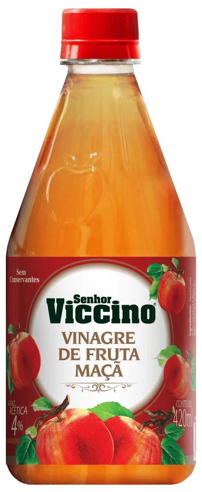 Vinagre de fruta Maçã - Senhor Viccino 