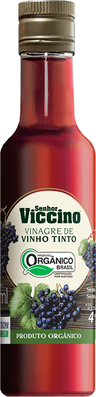 Vinagre de Vinho Tinto - Senhor Viccino 