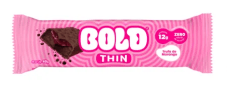Bold Thin Trufa de Morango