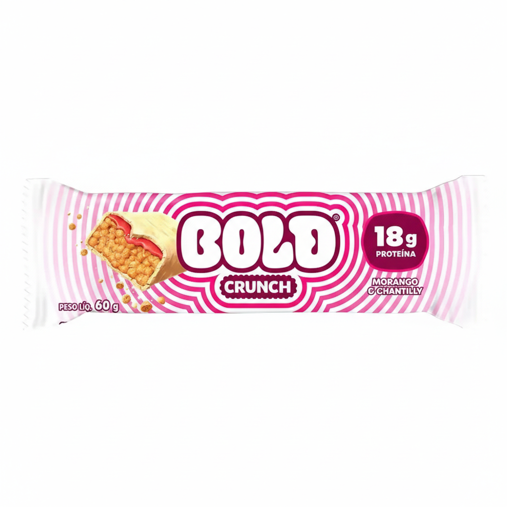 Bold Crunch Morango & Chantilly 