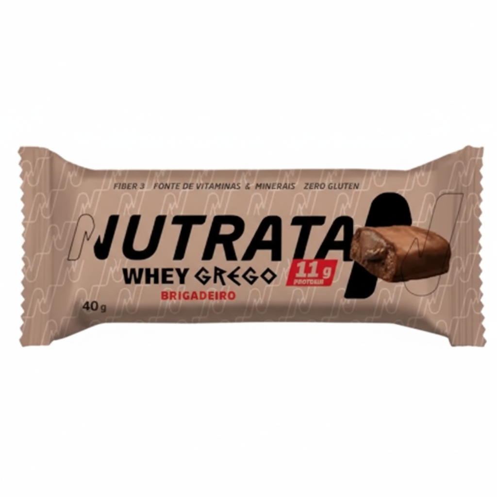 Barrinha Brigadeiro - Nutrata 
