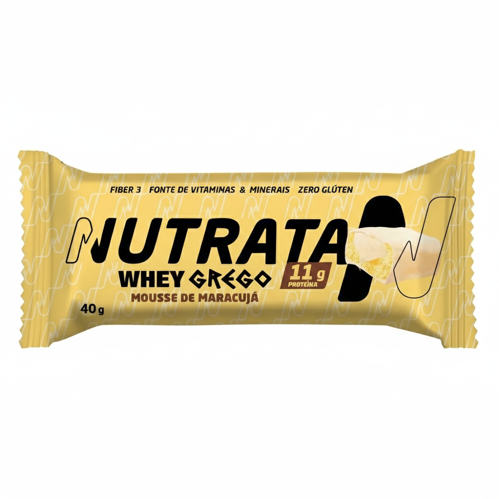 Barrinha Mousse de Maracujá- Nutrata 