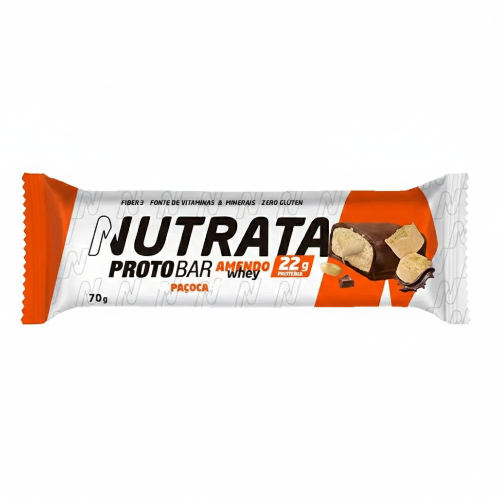 Barrinha De Paçoca - Nutrata 