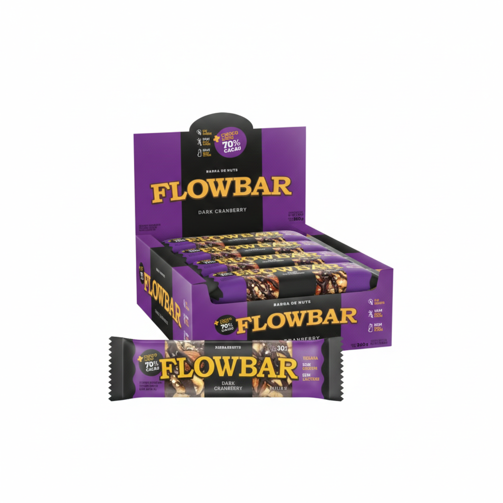 Barrinha Crispy Cranberry - Flowbar
