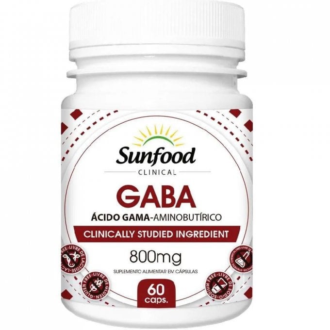 Gaba Ácido Gama 800mg - Sunfood