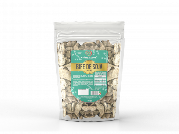 Bife de Soja Inteiro - Grãos&Ervas 