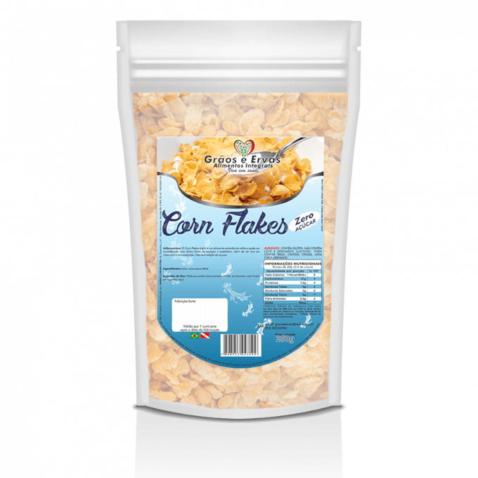 Corn Flakes Zero Açucar - Grãos&Ervas