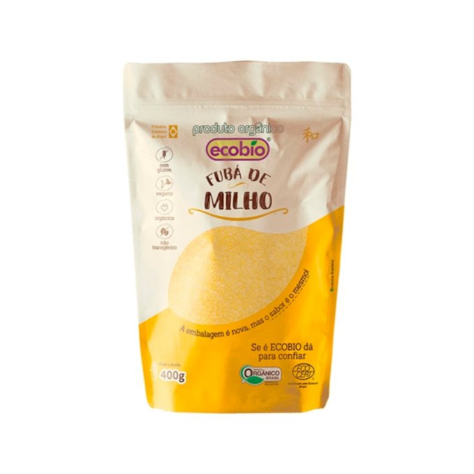 Fubá de Milho Orgânico - Ecobio 