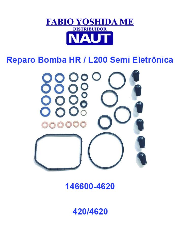 REPARO DA BOMBA SEMI ELETRONICA HR - 146600-4620 1466004620