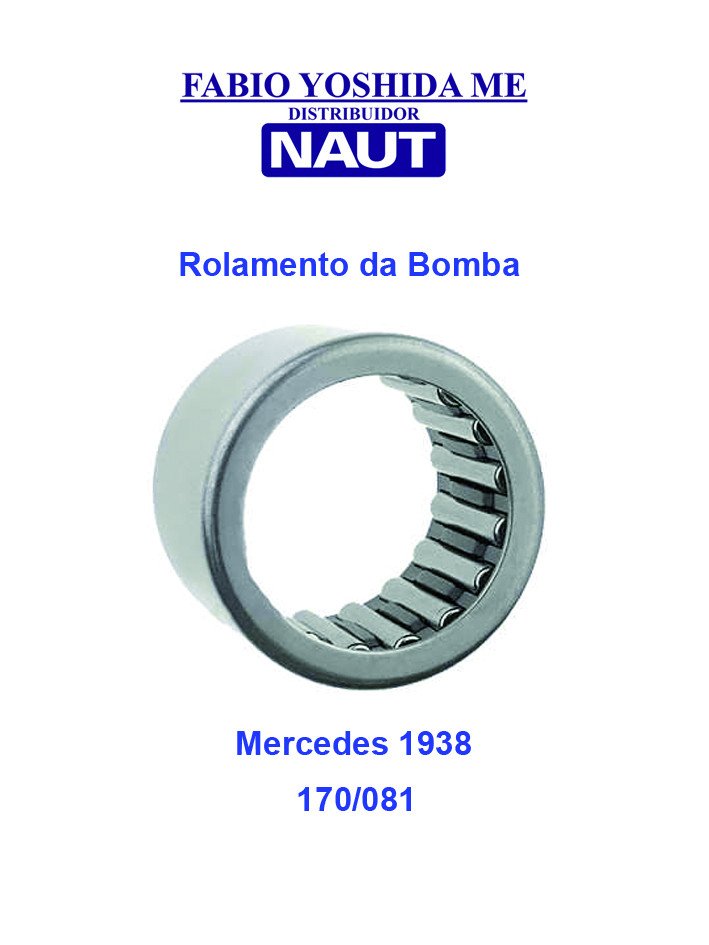 Rolamento da Bomba Mercedes 1938