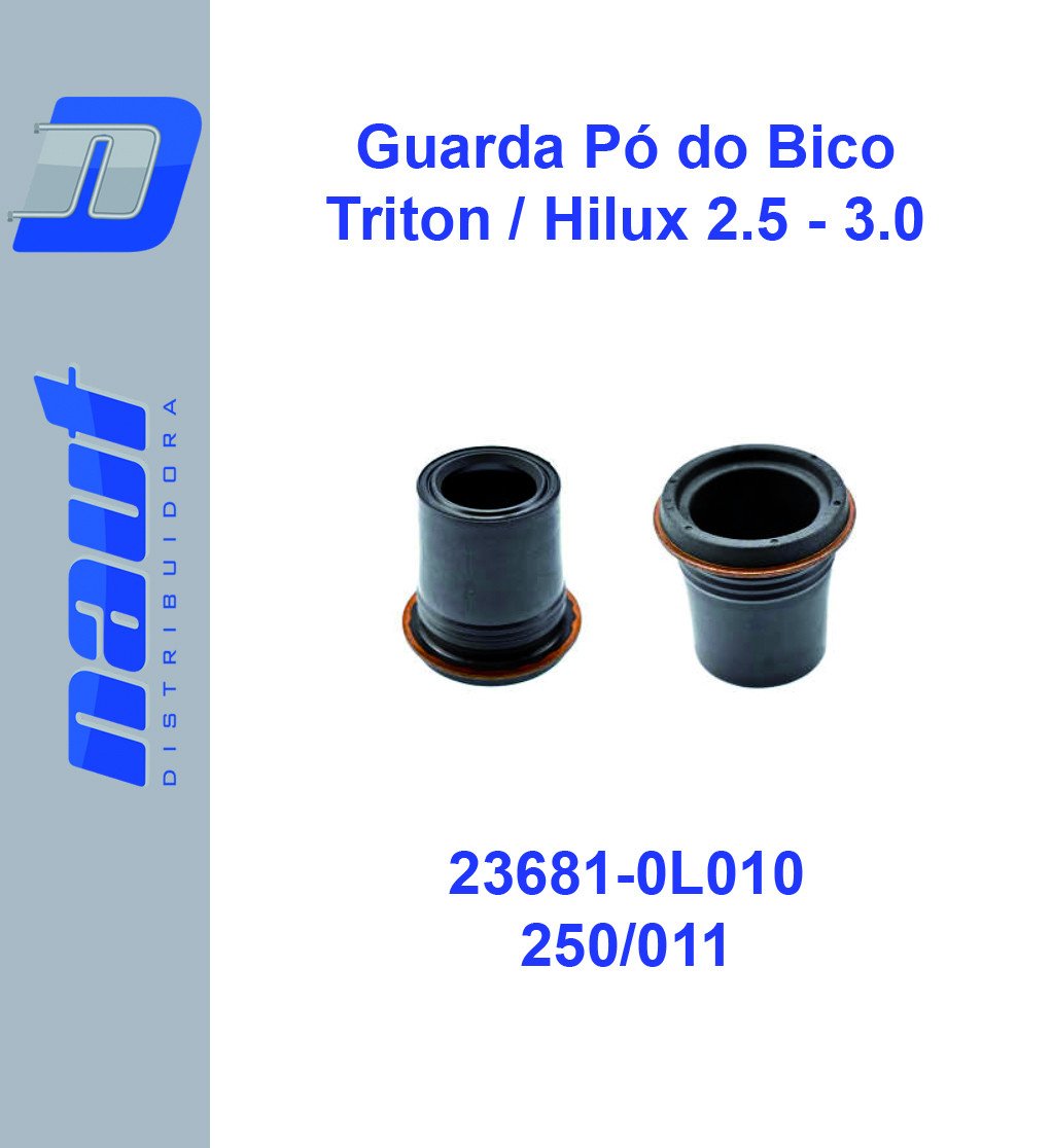 Guarda Pó dos Injetores Denso - Hilux/Triton 23681-0L010