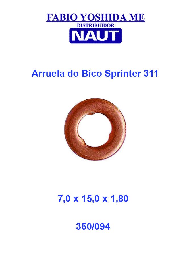 Arruela do Bico Sprinter 311 1.987.972.076 A6110170060