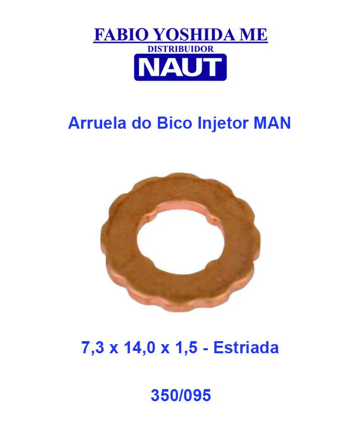 Arruela do Bico do Injetor MAN F.00R.J02.175