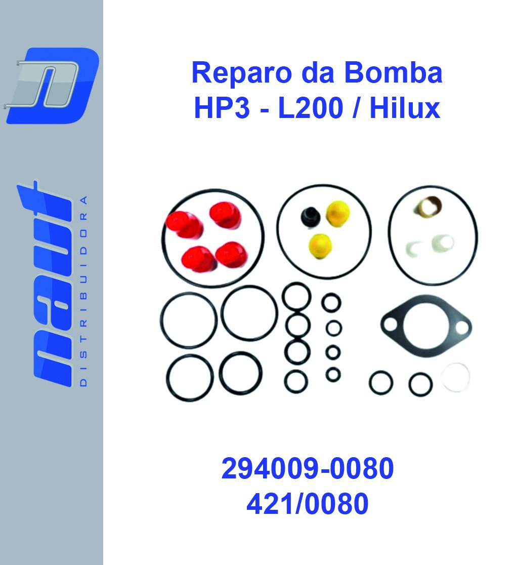 Reparo da Bomba HP3 Hilux / Triton L200 294009-0080