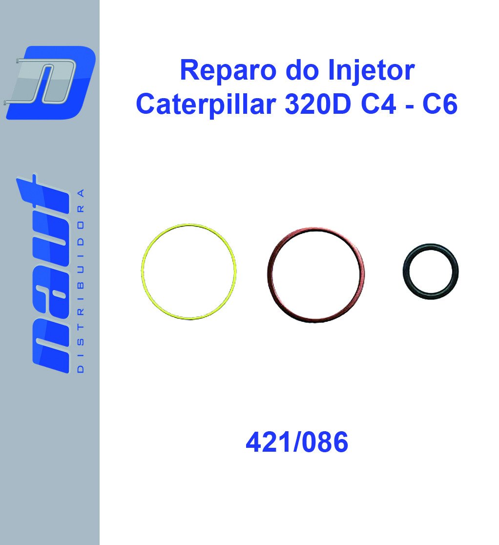 Reparo do Injetor Caterpillar C4 / C6 - Perkins
