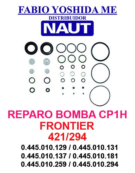 Reparo da Bomba de Alta CP1H - Completo - S10 / Jumper / Ducato / Volks 8.150 - 0.445.010.129