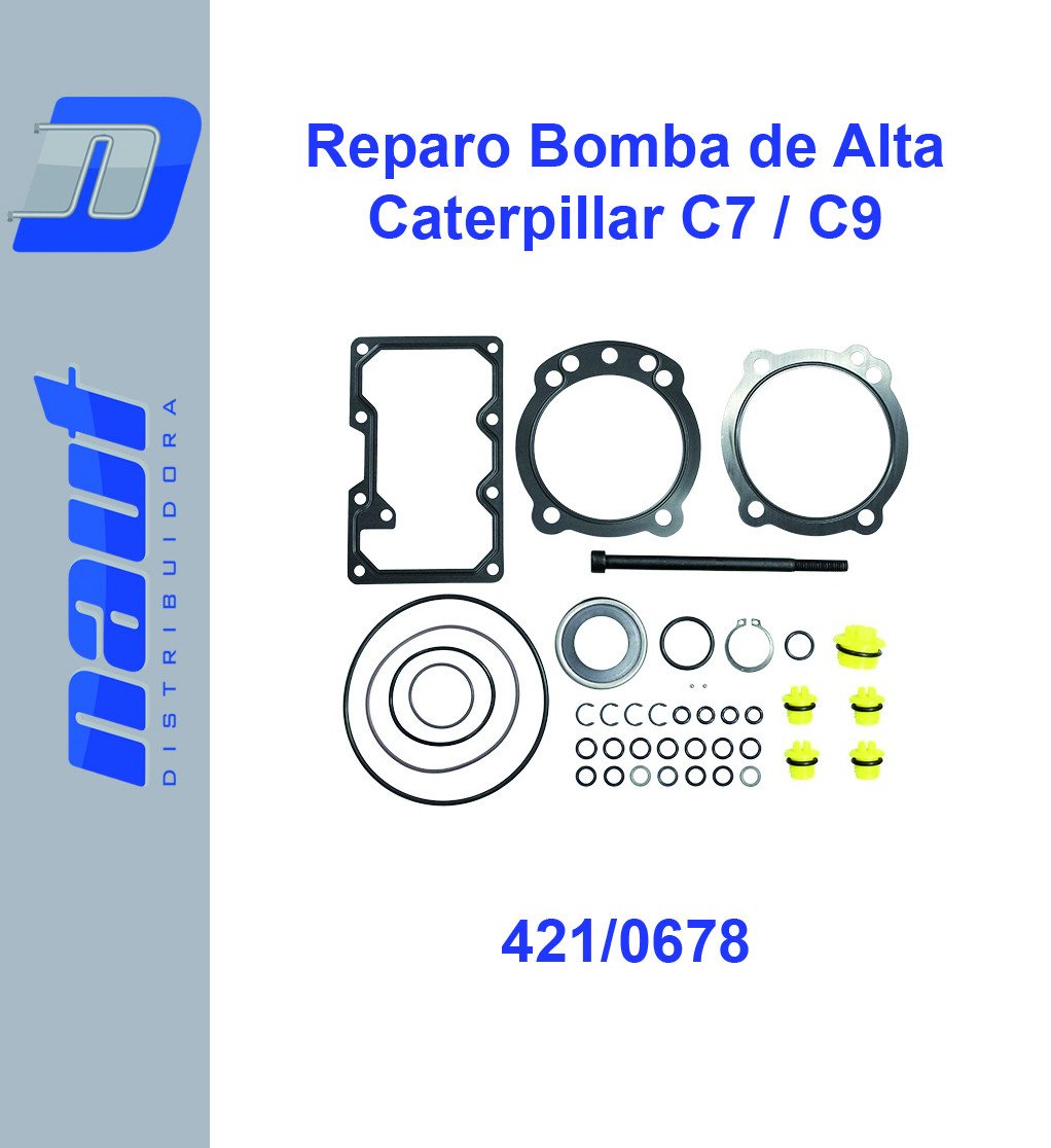 Reparo da Bomba de Alta Caterpillar C7 / C9