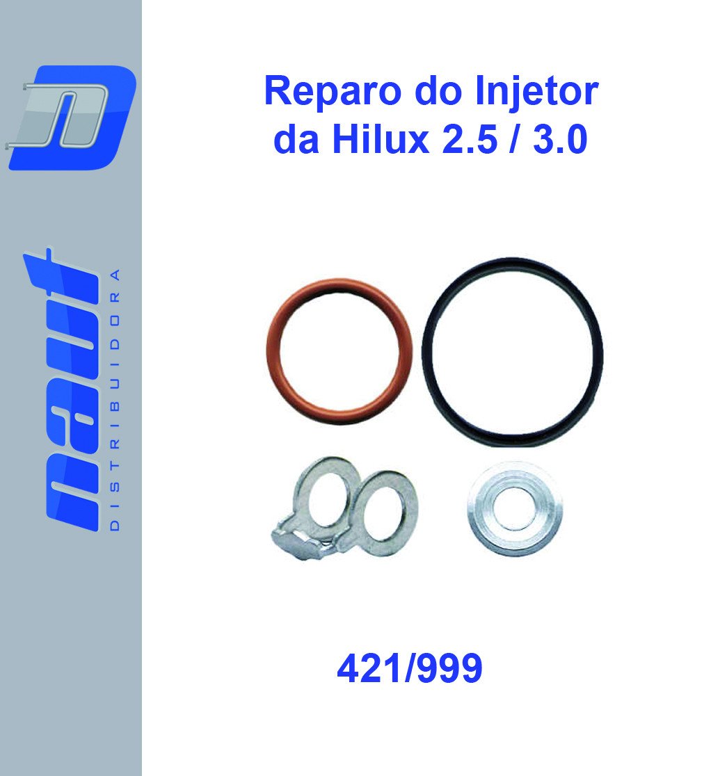 Reparo dos Injetores Denso - Hilux / Triton