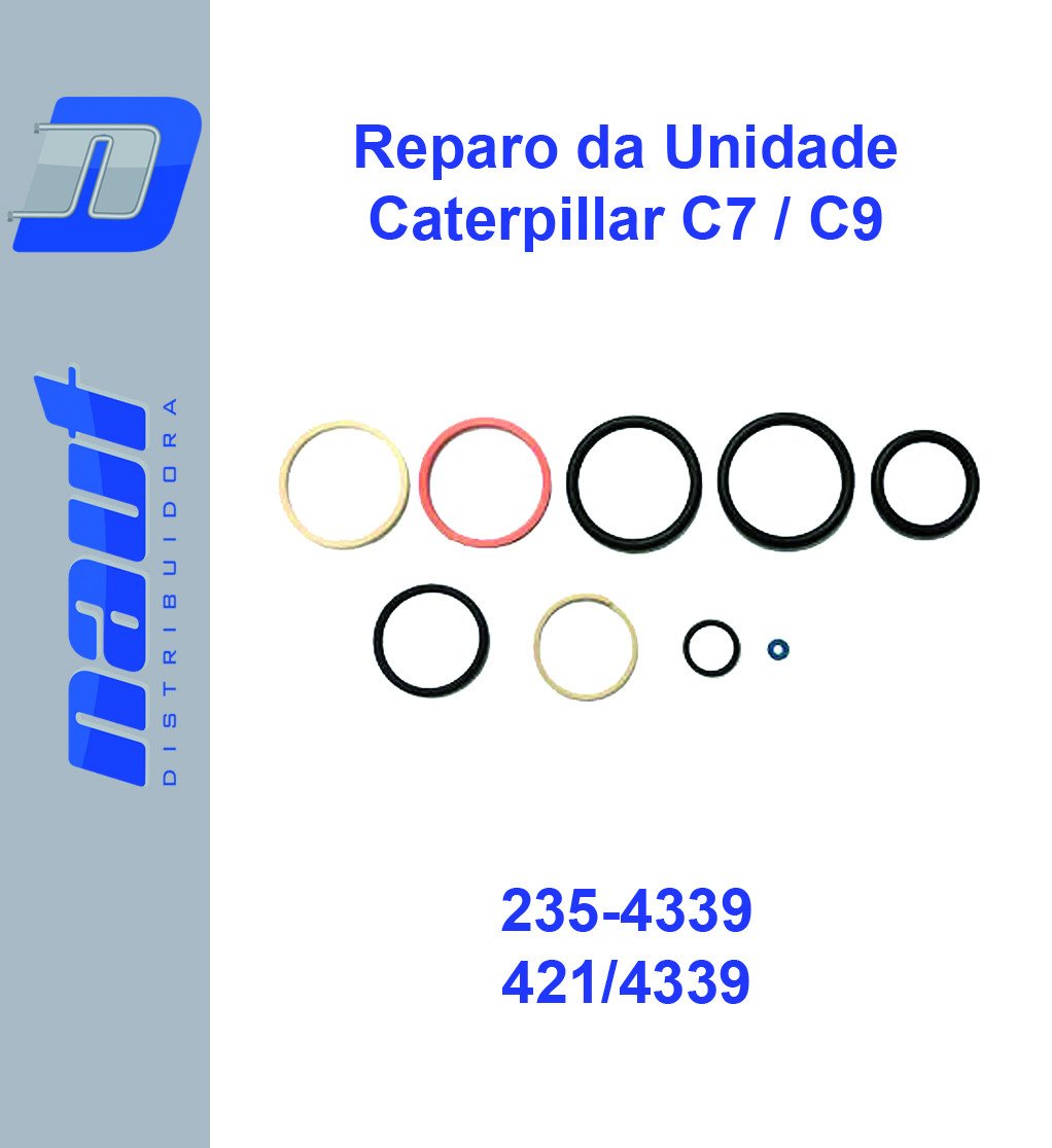 Reparo da Unidade Caterpillar C7 / C9 235-4339
