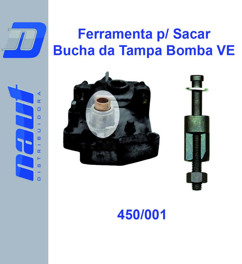 Saca e Coloca a Bucha da Tampa da Bomba VE