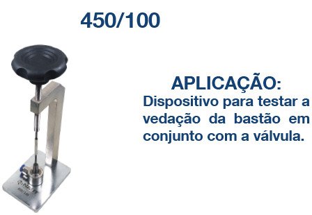 Ferramenta p/ Testar a vedação do Bastão em conjunto com a válvula dos injetores