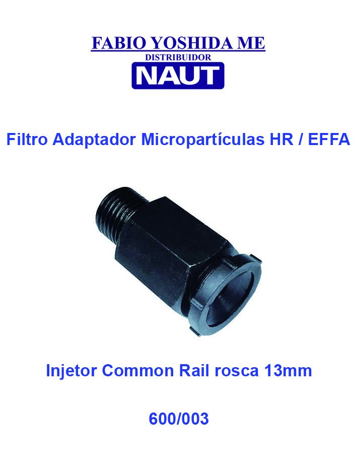 Filtro Adaptador p/ Reter Micropartículas HR / EFFA Rosca M14