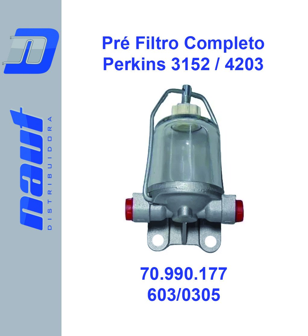 Pré Filtro Completo - Perkins 3152 /4203 - 70.990.177