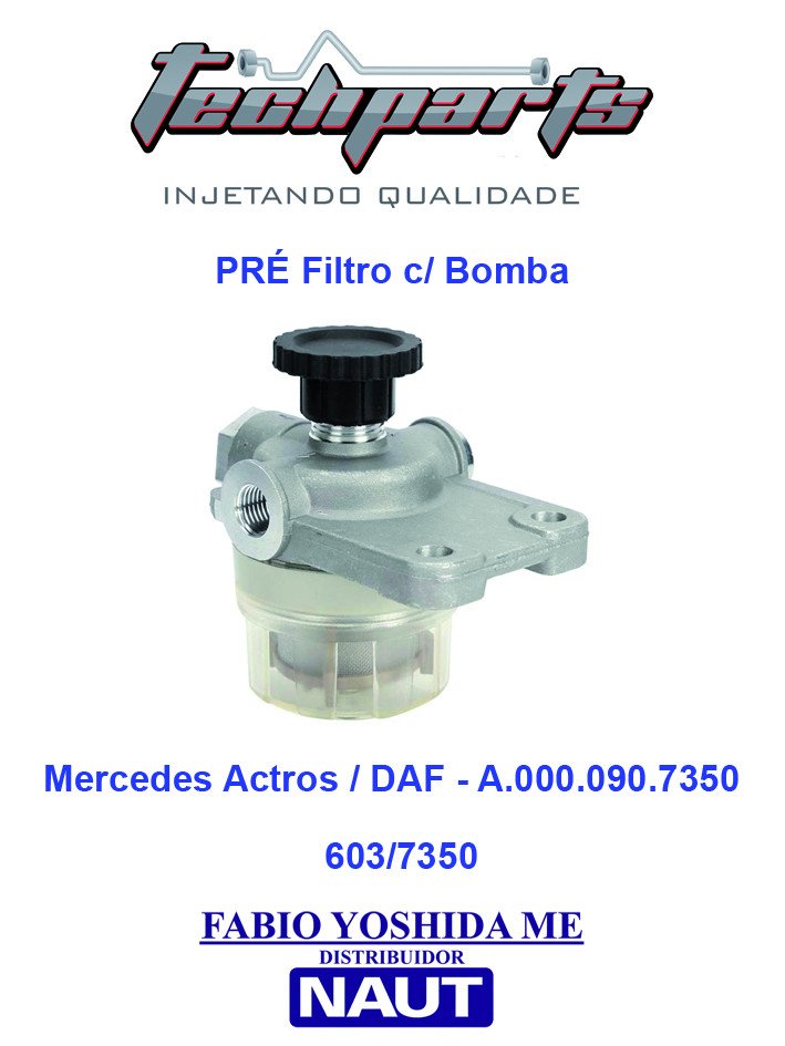 Pré Filtro Mercedes Actros / DAF - A0000907350 - FH350F