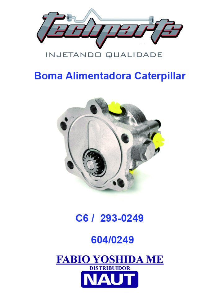 Bomba Alimentadora Caterpillar C6 - 293-0249