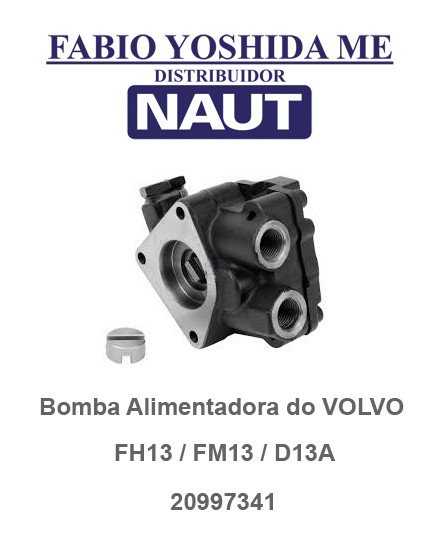 Bomba Alimentadora Volvo FH13 / FM13 / D13 - PD087 - 20997341