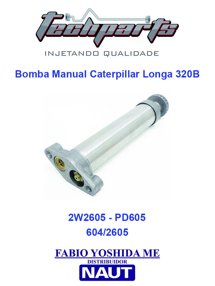 Bomba Manual Caterpillar Longa 320B / 3512B - PD605 - 2W2605