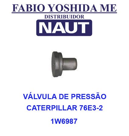 Válvula de Pressão Caterpillar 1W6987