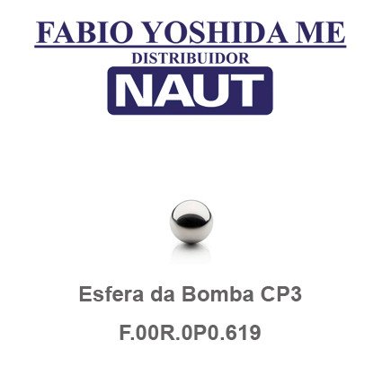 Esfera para Bomba de Alta CP3 F.00R.0P0.619