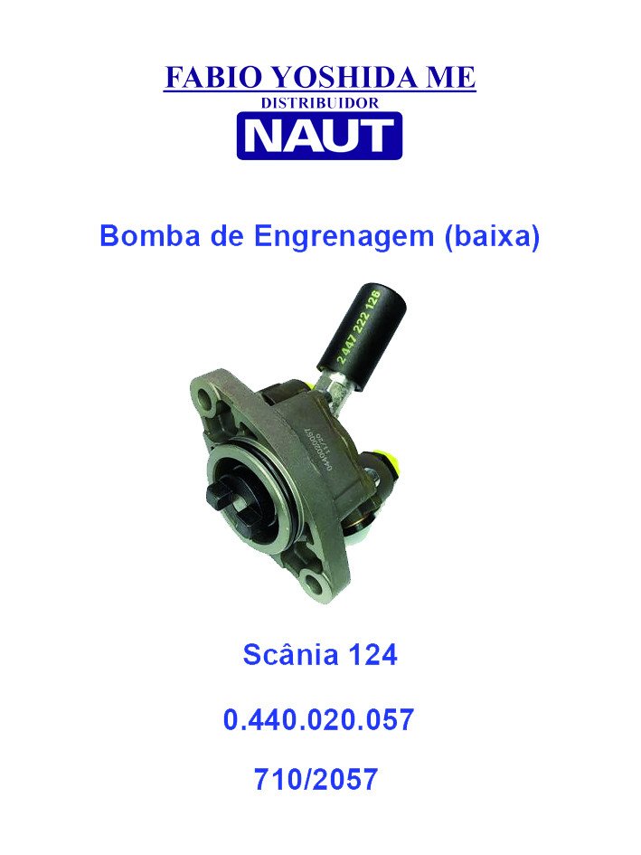 Bomba de (Baixa) Engrenagem 0.440.020.057