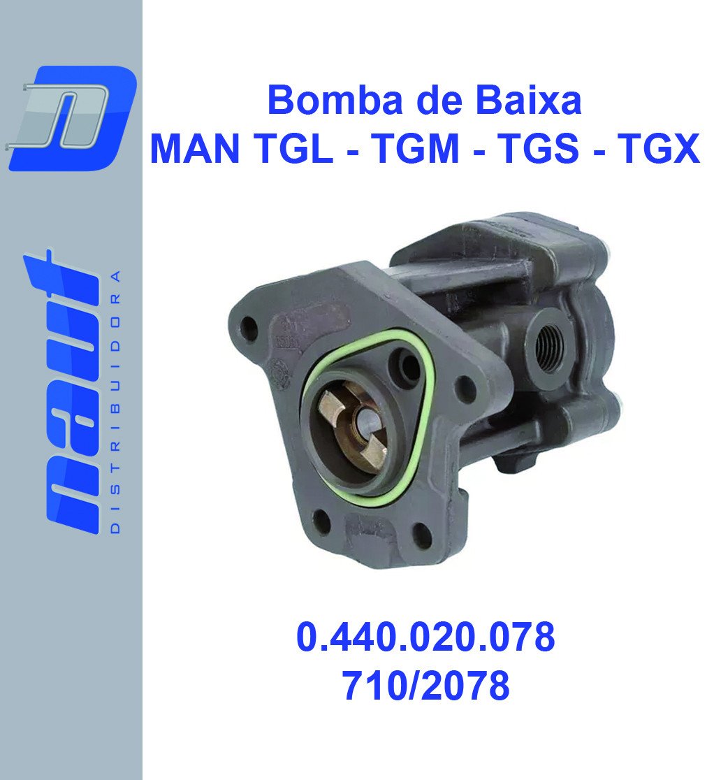 Bomba de (baixa) Engrenagem do MAN 0.440.02.078 51121017148