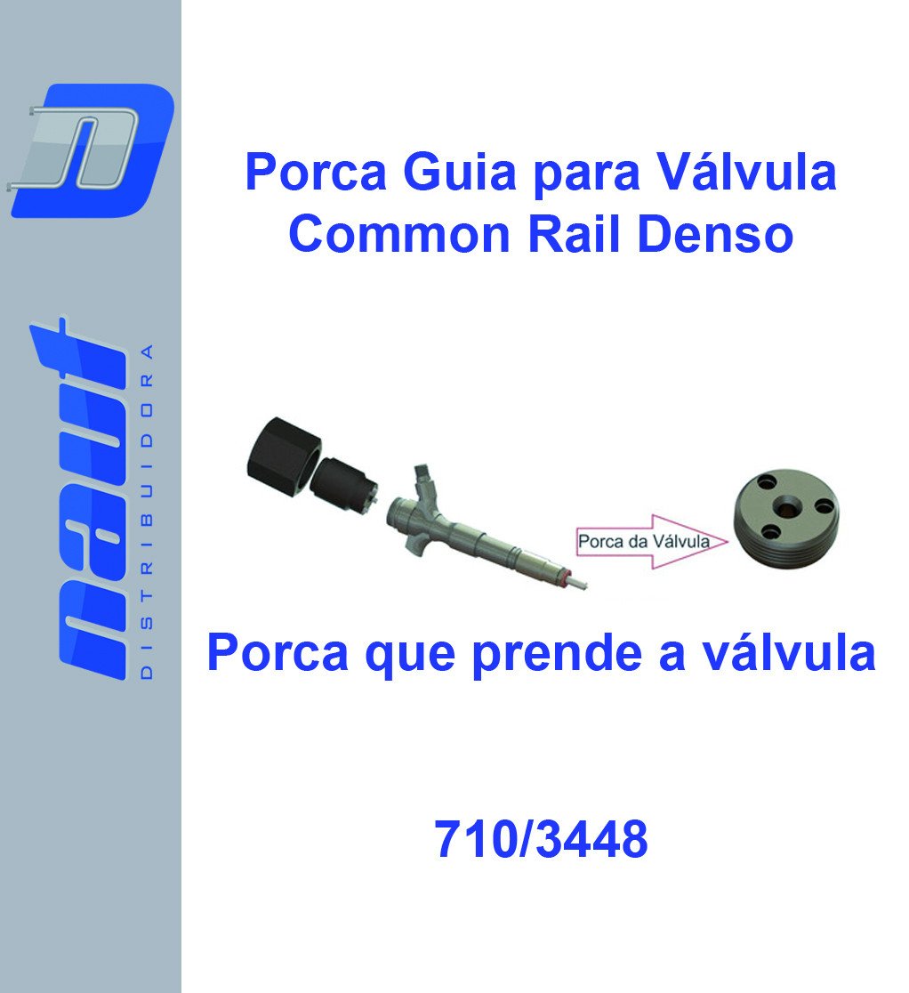 Porca Guia p/ Válvula do Injetor Denso