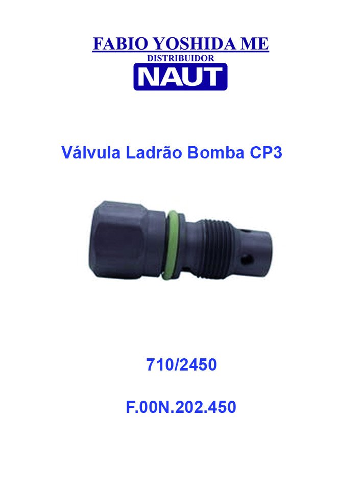 Válvula Ladrão MAN / Iveco F.00N.202.450