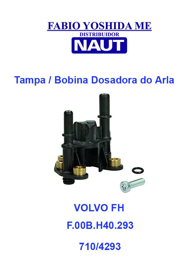 Tapa / Bobina Dosadora do Arla F.00B.H.40.293