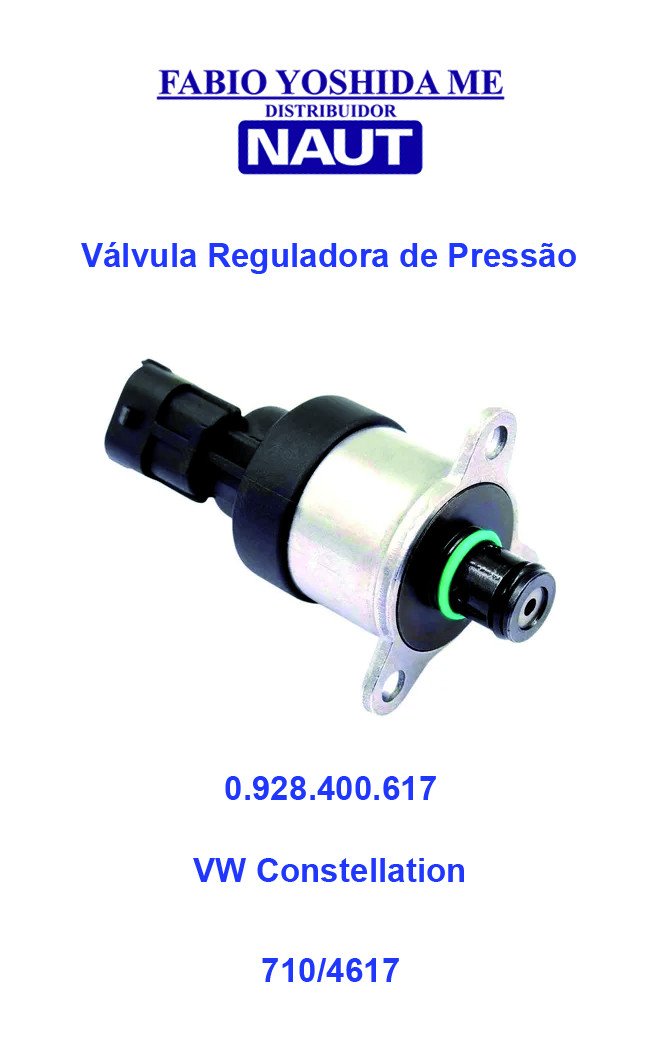 Válvula Reguladora de Pressão VW Constellation 