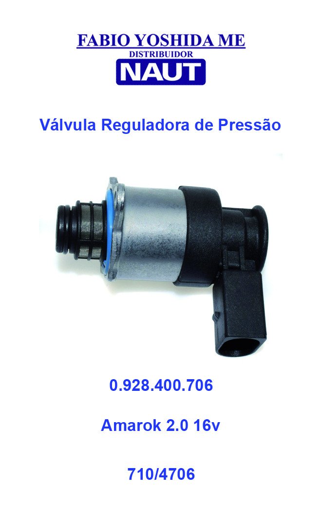 Válvula Reguladora de Pressão Amarok 2.0 0.928.400.706