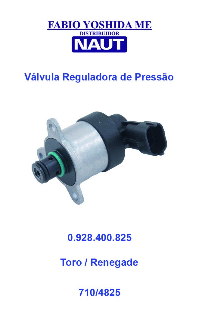 Válvula Reguladora de Pressão Toro / Renegade / Compass 0.928.400.825